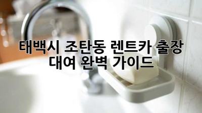 태백시 조탄동 렌트카: 출장 대여 완벽 가이드